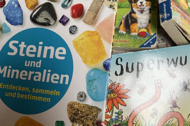 Wir SUCHEN Kinderbücher auf Deutsch Alter 3-10